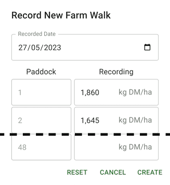 Record farm walk